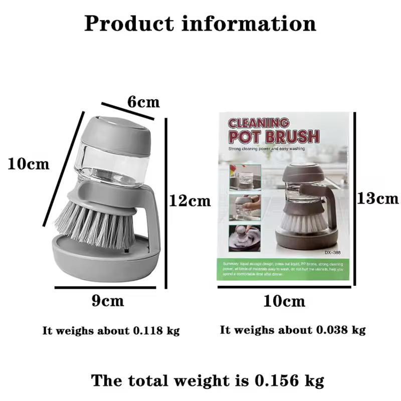 Kitchen Appliances Washing Brush Pan Liquid Soap